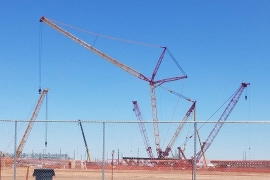 Types of cranes in construction