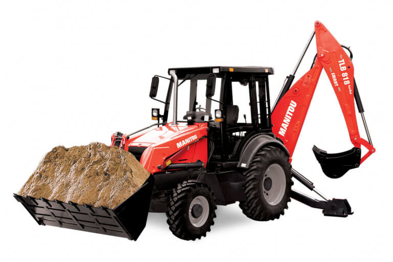 Xe xúc đào liên hợn Manitou