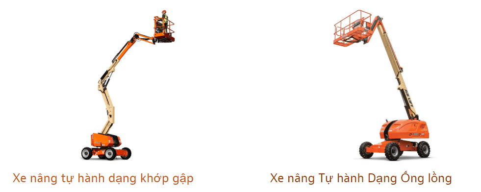 Xe nâng người Boom lift JLG