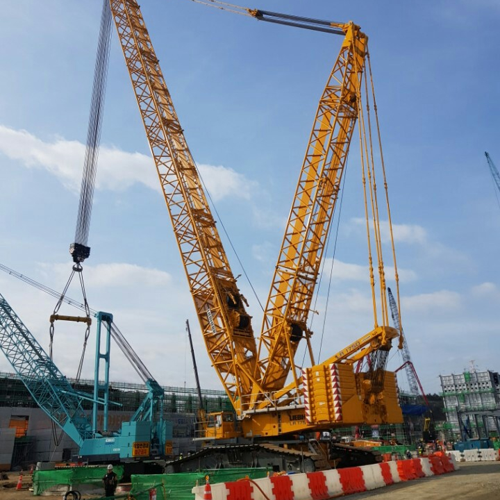 crawler crane used