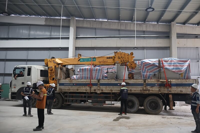 Đóng gói vận chuyển sau khi tháo