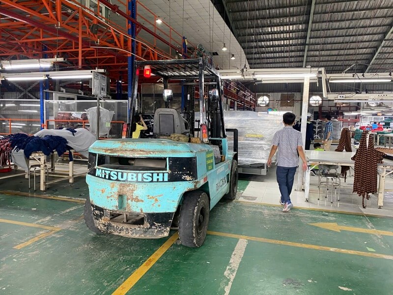 di dời máy móc tại VSIP