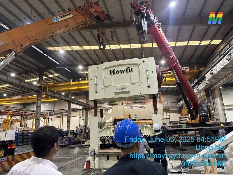 Dịch vụ nâng hạ lắp ráp máy móc Dịch vụ nâng hạ lắp ráp máy móc