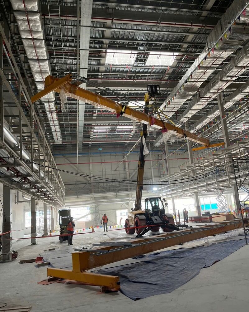 lắp đặt cẩu trục