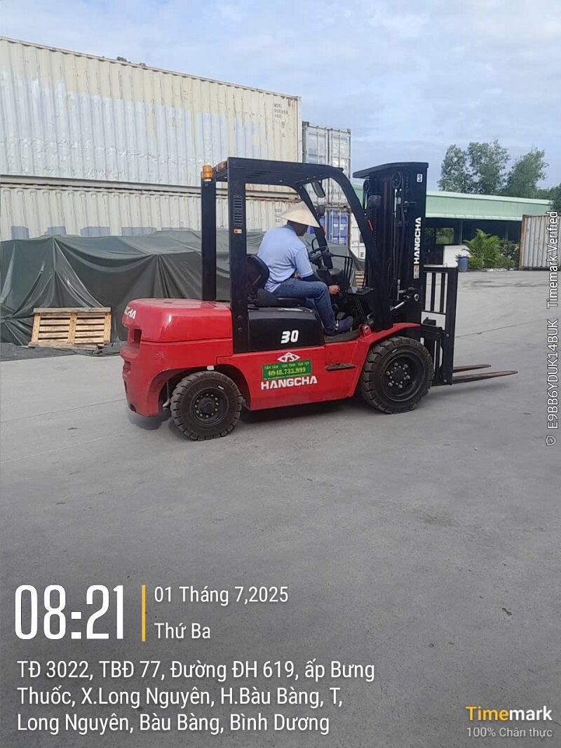 thuê xe nâng 3t Bình Dương