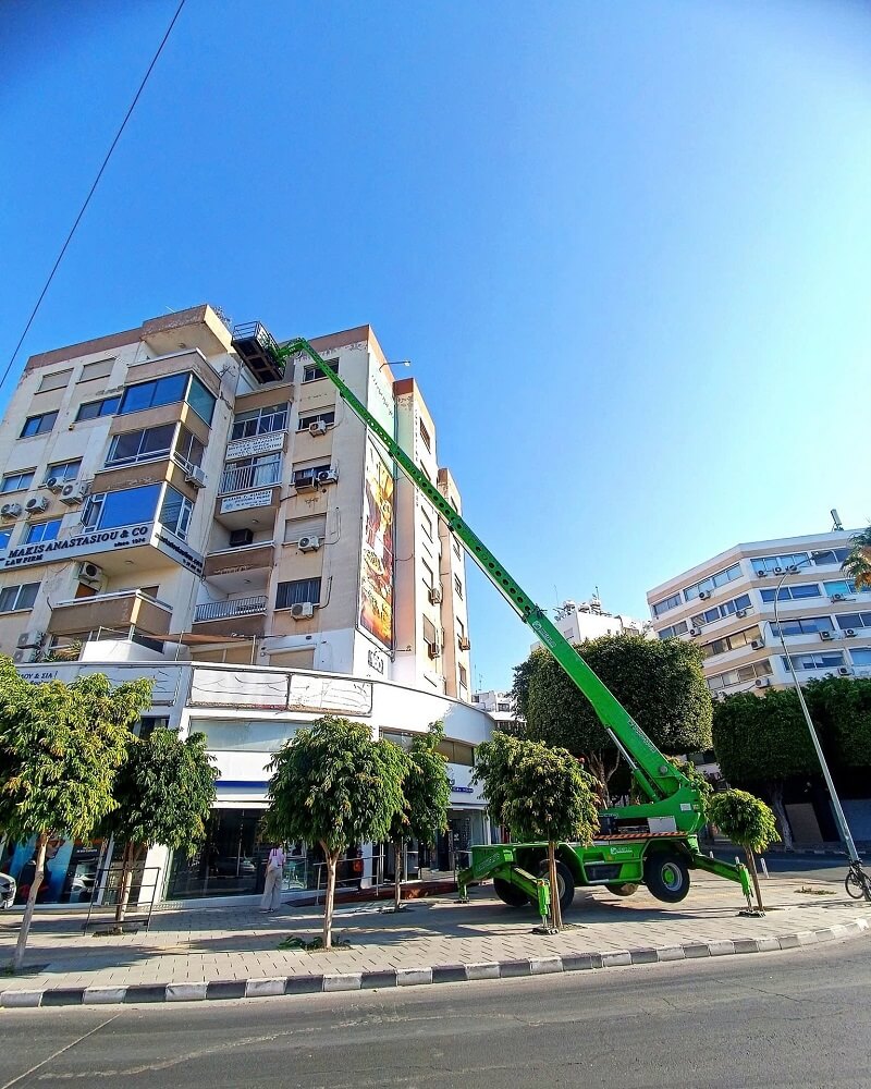 giá thuê xe nâng người 35m giá thuê xe nâng người 35m