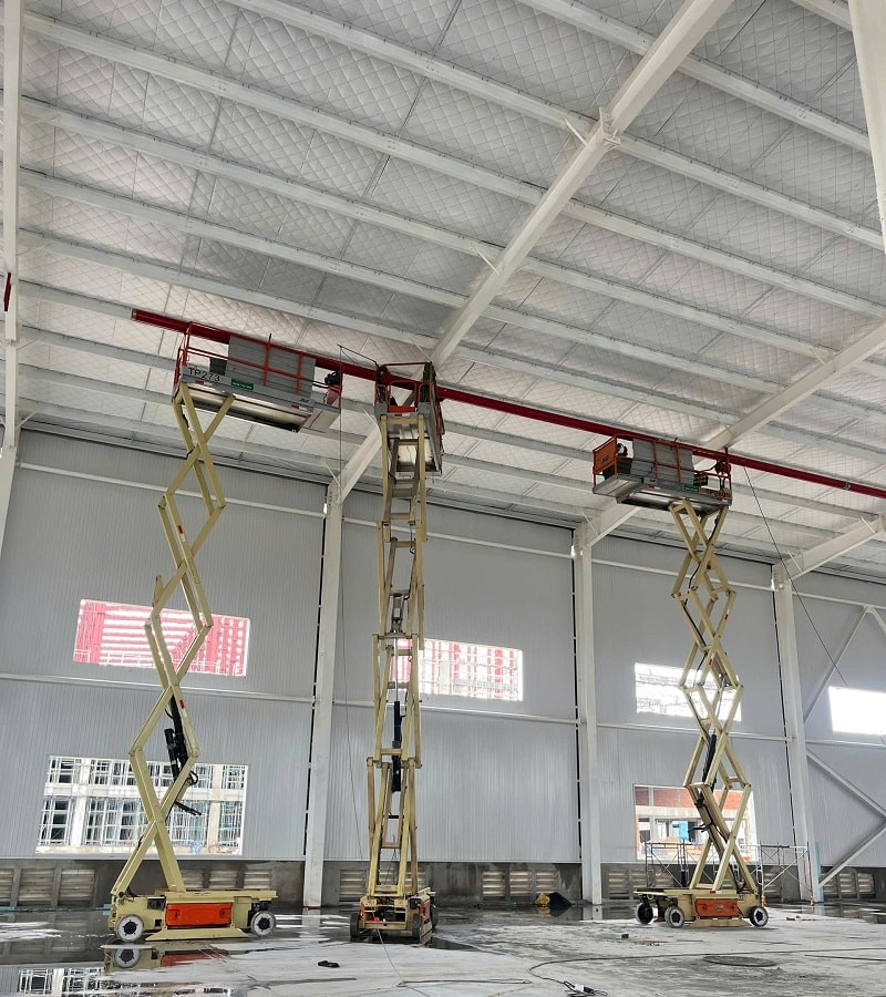 thuê xe nâng cắt kéo ở phường Bàu Bàng