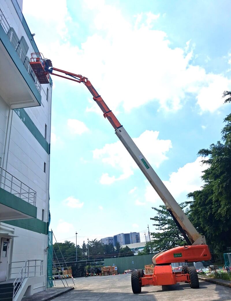Xe Boom Lift 43m làm việc Xe Boom Lift 43m làm việc
