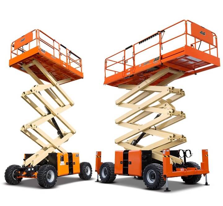 Xe nâng người cắt kéo JLG