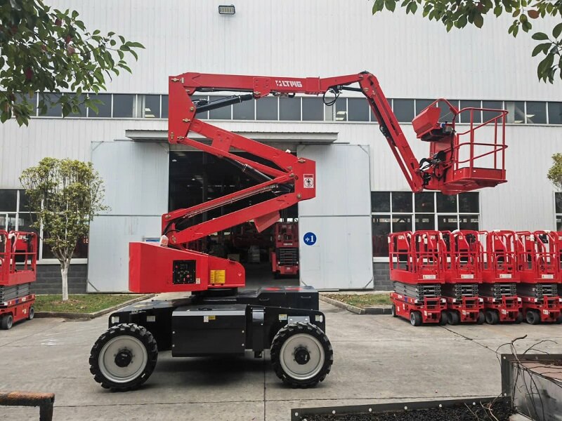 Bán xe nâng người Boom Lift LTMG 16m chạy điện Bán xe nâng người Boom Lift LTMG 16m