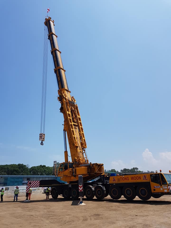 500 ton wheeled crane